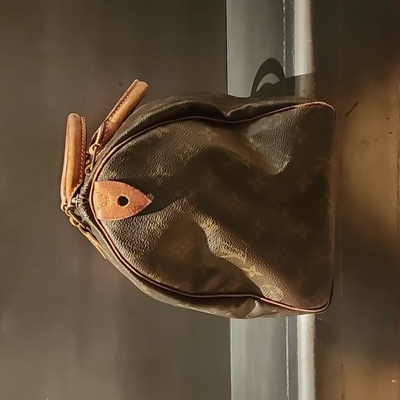 Authentic LOUIS VUITTON Speedy 30 Monogram Canvas Boston Hand Bag Purse - Picture 5 of 14